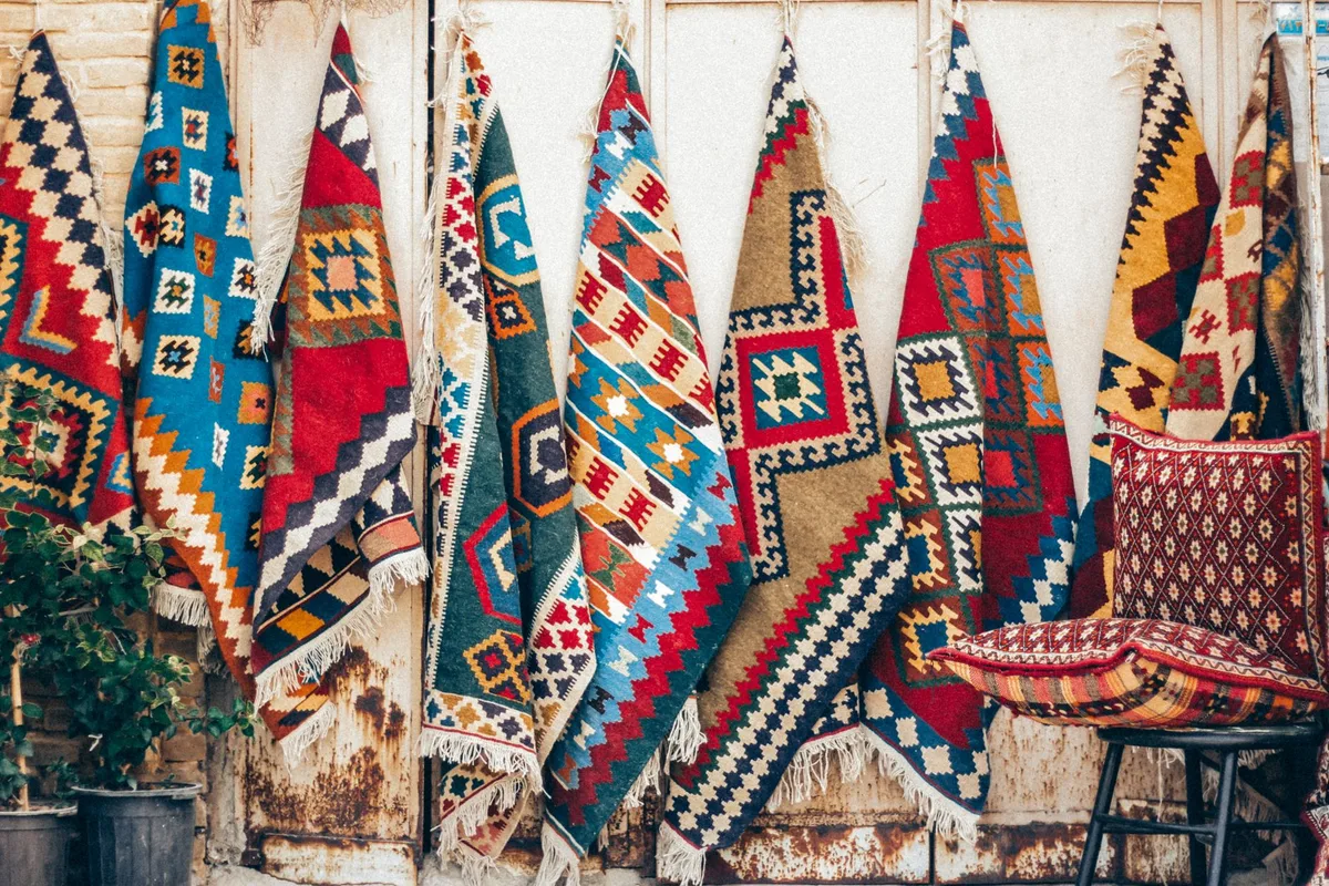 گلیم دستباف کوچک (پادری)